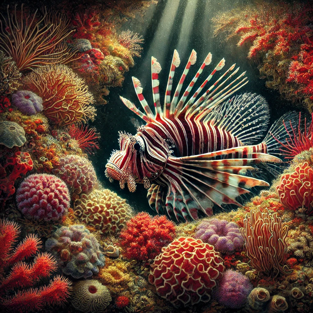 Dwarf Lionfish behaviour