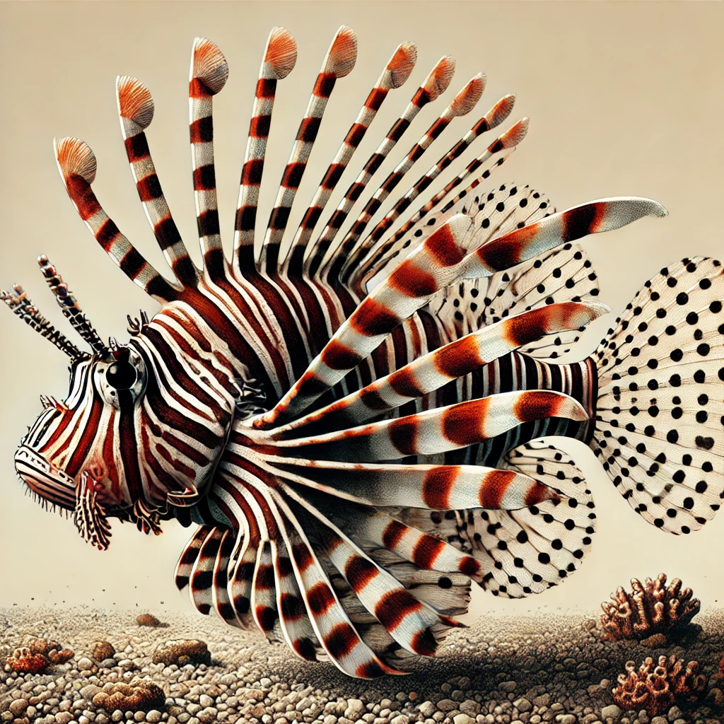 Dwarf Lionfish physical appearance